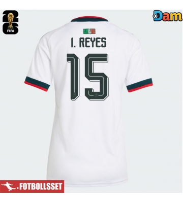 Mexiko Israel Reyes #15 Bortatröja Dam VM 2026 Kortärmad